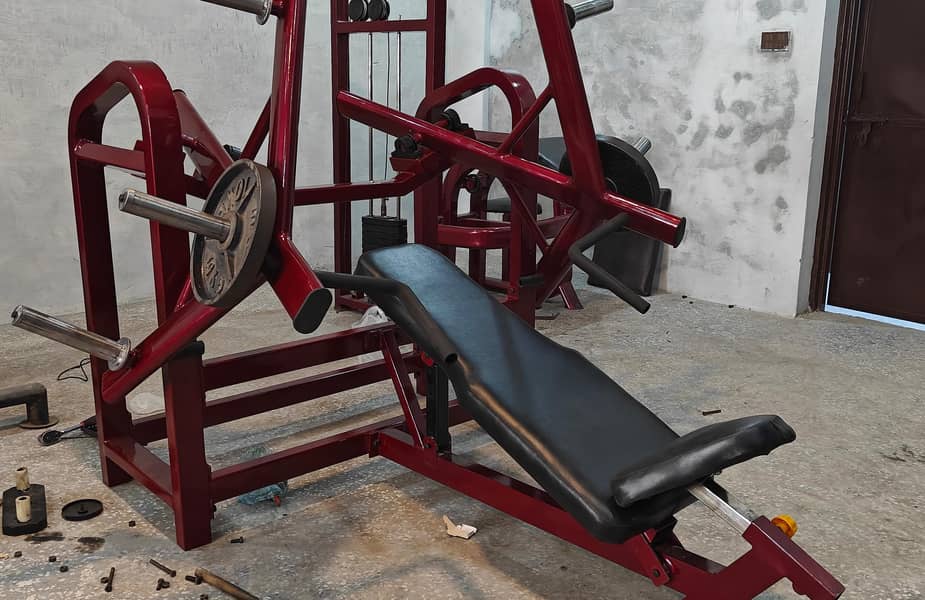 Brand New Incline Plate-Loaded Chest Press Machine For Sale 2