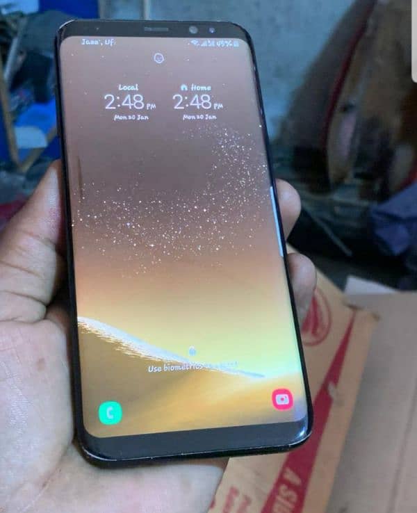 Sumsung S8Plus Official PTA With Box Exchange possible with Good Phone 1