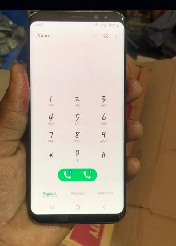 Sumsung S8Plus Official PTA With Box Exchange possible with Good Phone 5