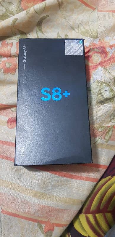 Sumsung S8Plus Official PTA With Box Exchange possible with Good Phone 3