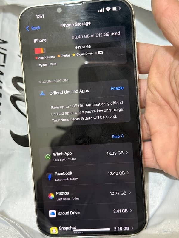 Iphone 13 pro max 512gb (Non Pta) 3