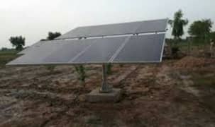 tubewell solar stand structure