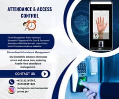 fingerprint face thumb machine for staff with door lock option