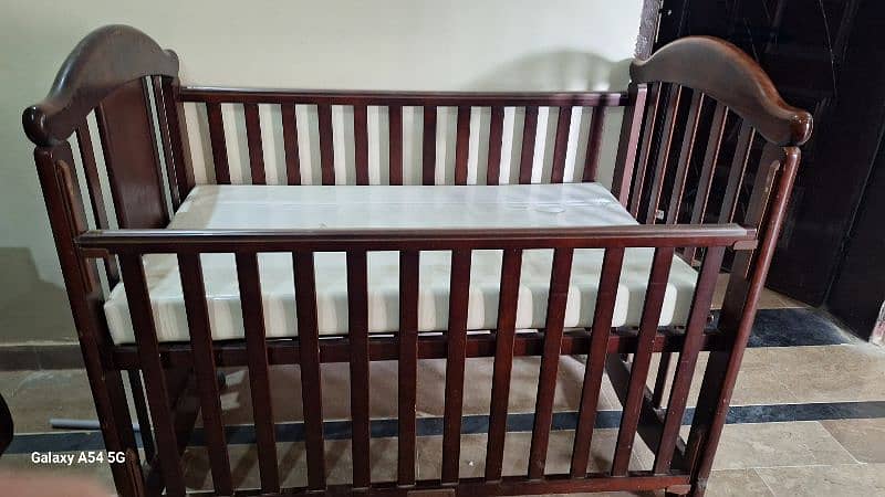 Wooden Baby Cot 2