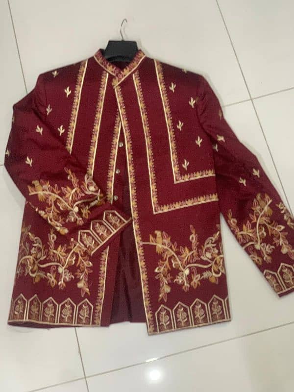 Prince coat embroidery work 2