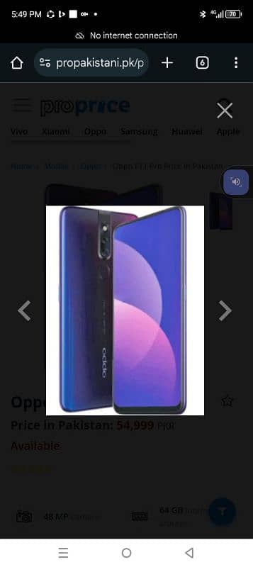 oppo f11 pro 6/128 7