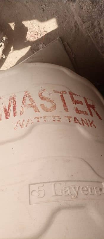 master water tank 250 litres 1