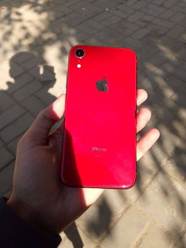 iphone XR jv red color all ok 0