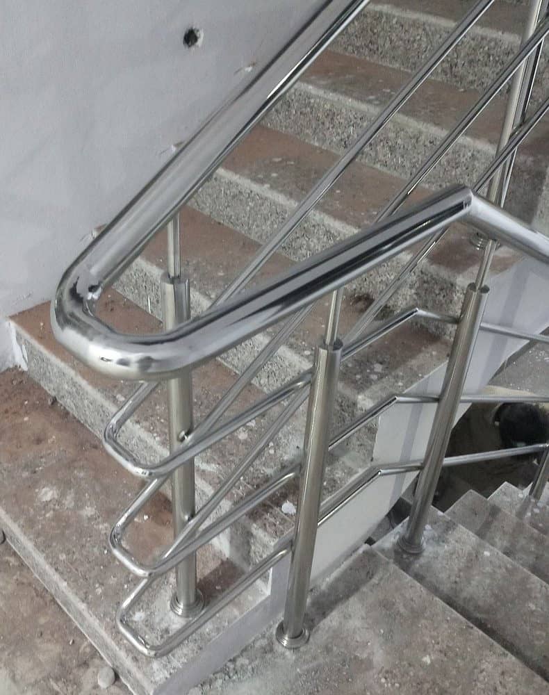 Stainless Steel| Railing|  Steel Pipe Railing| Stairs|  Terrace 1