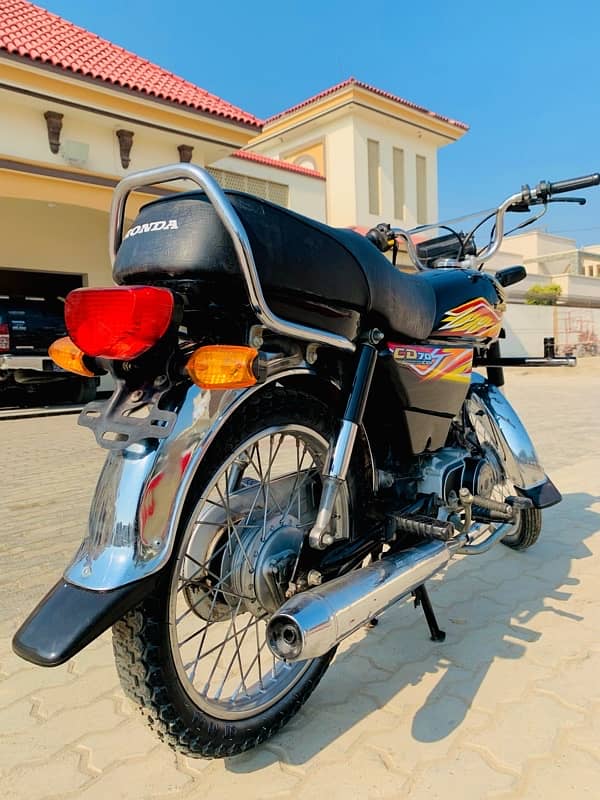 total jeninon bike hy Honda 70 2020 modal 5