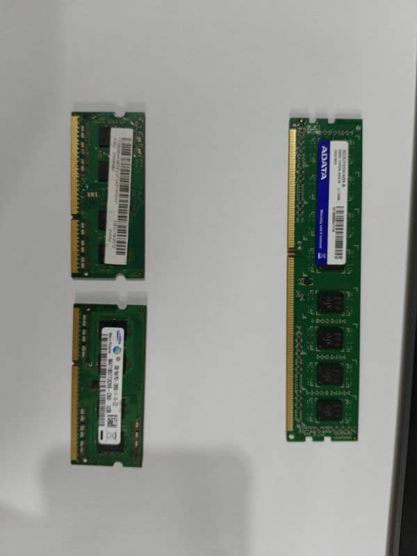 2GB & 4 gb ram DDR3 0