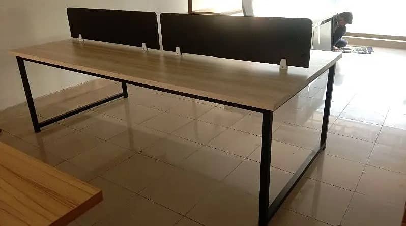 workstation Office Furniture Table Co workspace Table  ( 8000 Seat ) 2