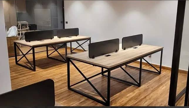 workstation Office Furniture Table Co workspace Table  ( 8000 Seat ) 3