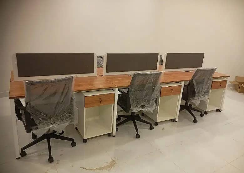 workstation Office Furniture Table Co workspace Table  ( 8000 Seat ) 7