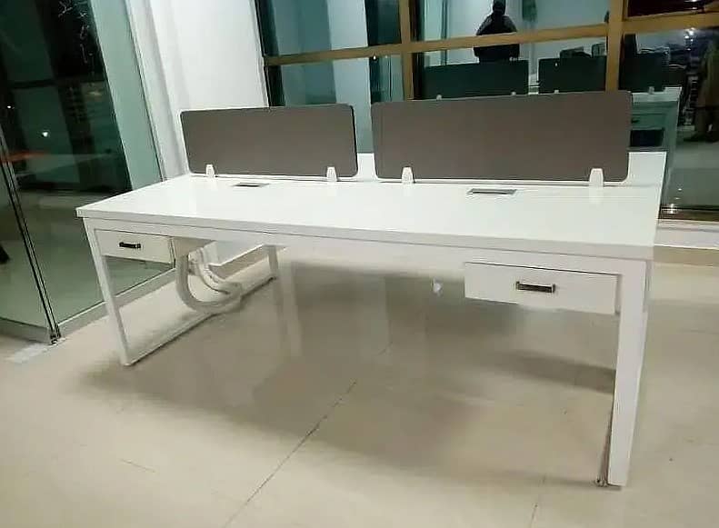 workstation Office Furniture Table Co workspace Table  ( 8000 Seat ) 10