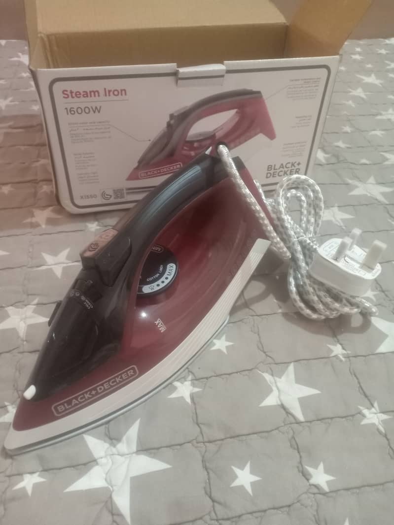 Steam+Dry iron B&D 3