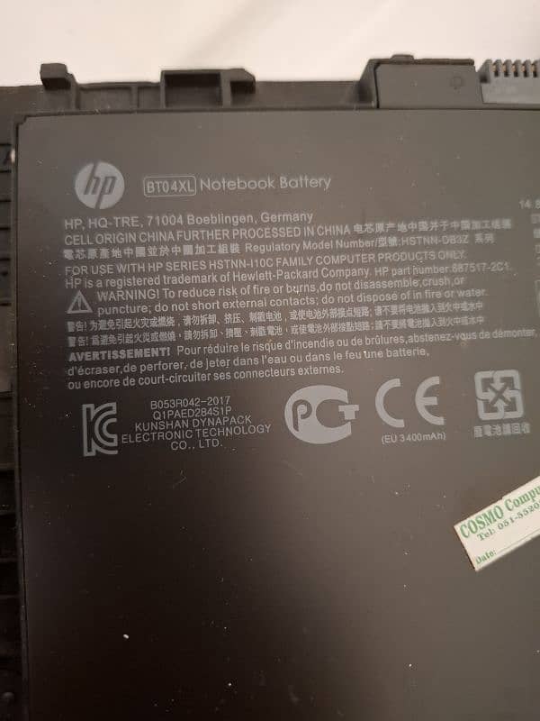 HP elitebook 4