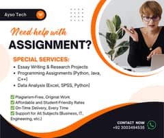 Assignments/Thesis/Research