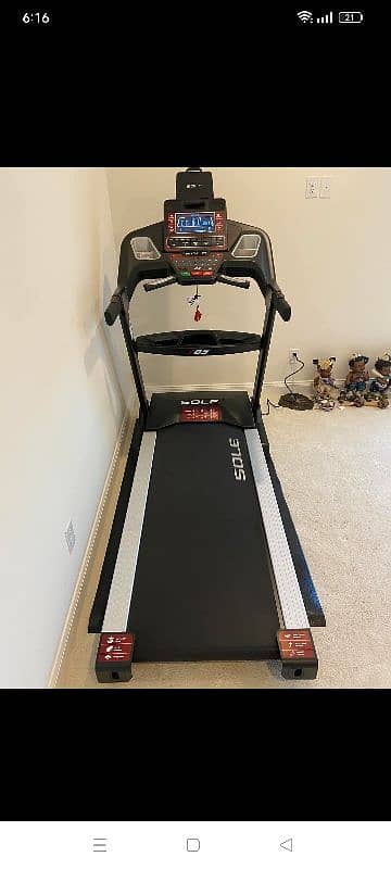 SOLE F85 COMMERCIAL GRADE TREADMILL HEAVY DUTY CONTINUES MOTOR. 0