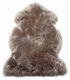 Natural sheep fur Rug