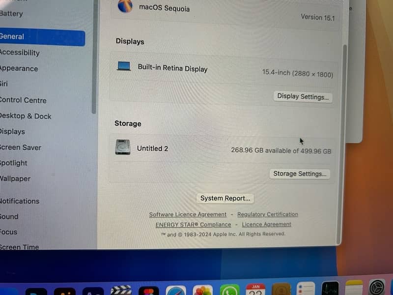 Macbook pro 2019 i9 16gb 500gb 4gb amd graphics card 3