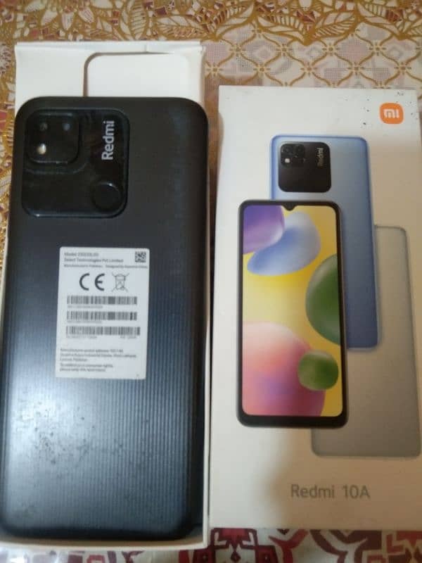 Redmi 10A 4/128 GB urgent sale 1