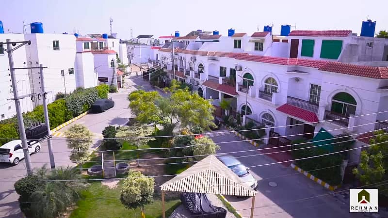 5 MARLA SPANISH VILLAS FOR SALE IN REHMAN ARCADE LAHORE 1 YEAR INSTALLMENT PLAN 0