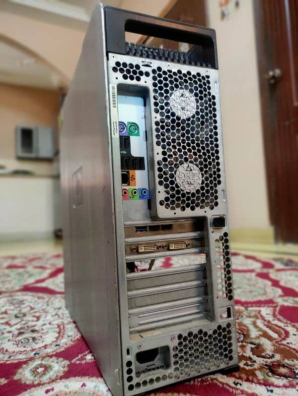 HP workstation Z-600, 12gb Ram, 128GB SSD, Quadro 2000d GPU 3