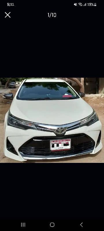 Toyota Corolla XLI 2016 convert to grande 0