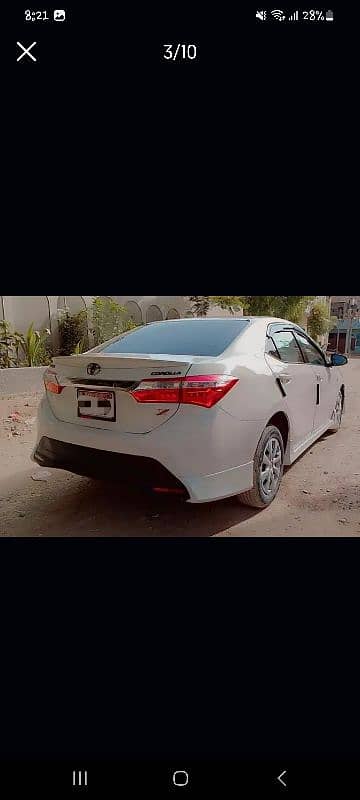 Toyota Corolla XLI 2016 convert to grande 2