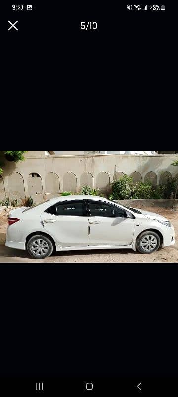 Toyota Corolla XLI 2016 convert to grande 3