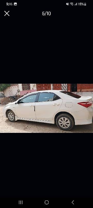 Toyota Corolla XLI 2016 convert to grande 4