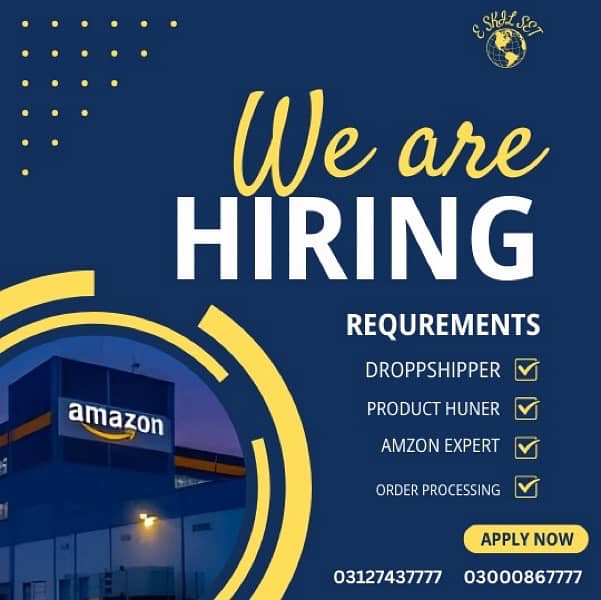 Amazon Walmart Shopify Tiktok Etsy Jobs Available 3