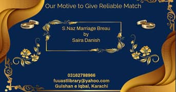 S Naz Marriage Bureau