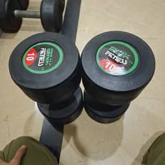 10KG dumbbells