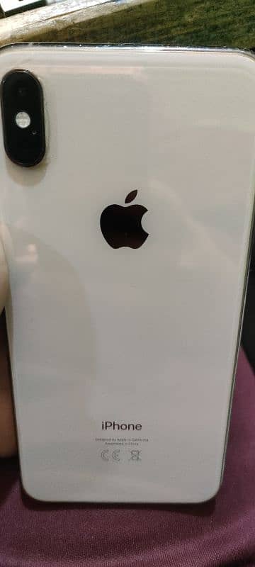 Iphone XS Max 10 by 10 condition Just bettery change Butt Original 0