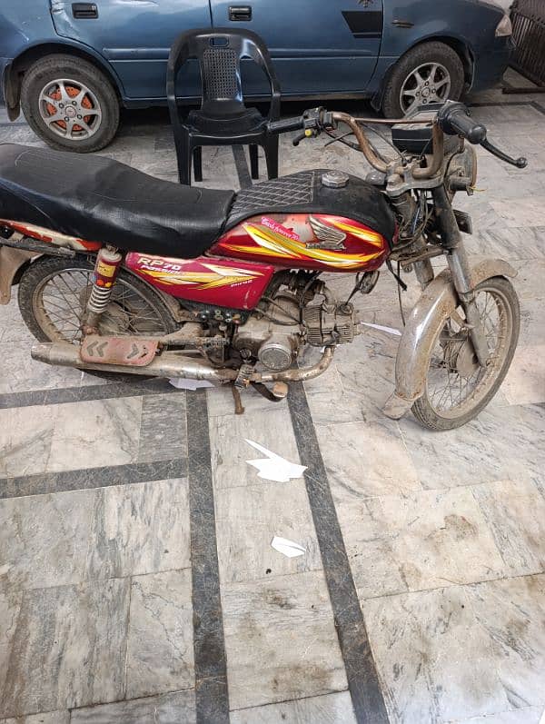 Road prince 70 cc end of 2018 urgent sale 0