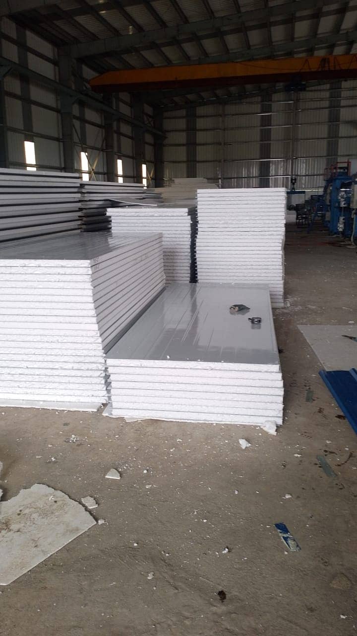 pu panels, 75mm thick sandwich panels, thermoform panel, roof panels 1