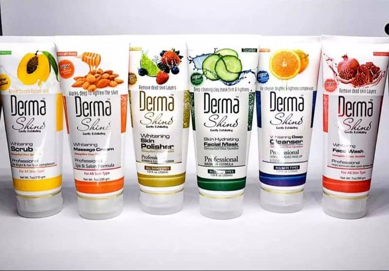 Derma Shine Facial Kit  (Pack of 6) FREE DELIVERY 1