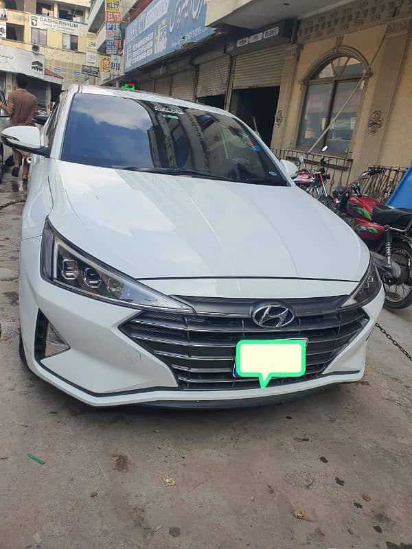 Hyundai Elantra 2022 Bank leased 1