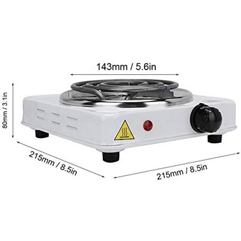 Raf Electric Stove 1000W Cooking Stove Electric Chohla Single Electric 4