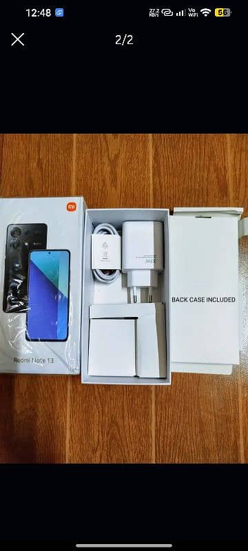 REDMI NOTE 13  BRAND NEW Condition 9 months warranty 8/128 1