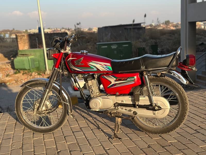 Honda 125 - 2023 Model (Golden Number 2