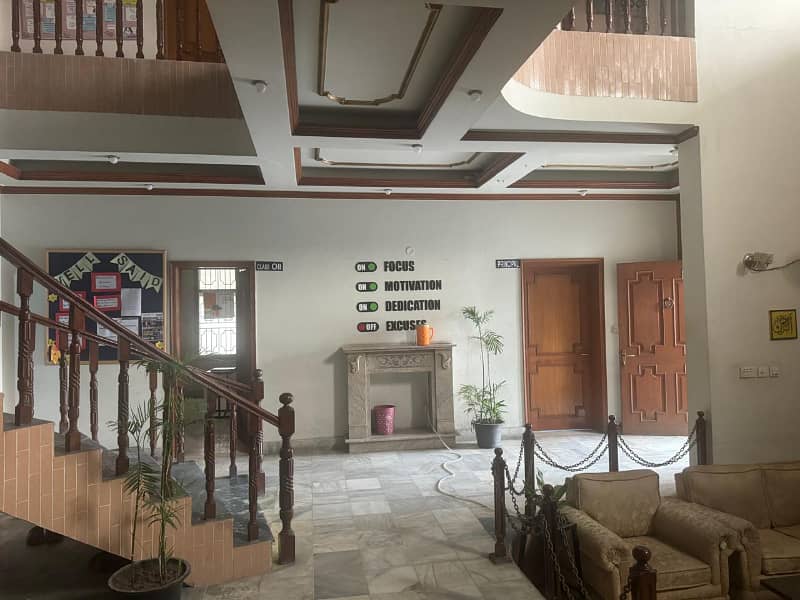 Spacious Commercial 2 Kanal Corner House Facing a Park for Sale 4