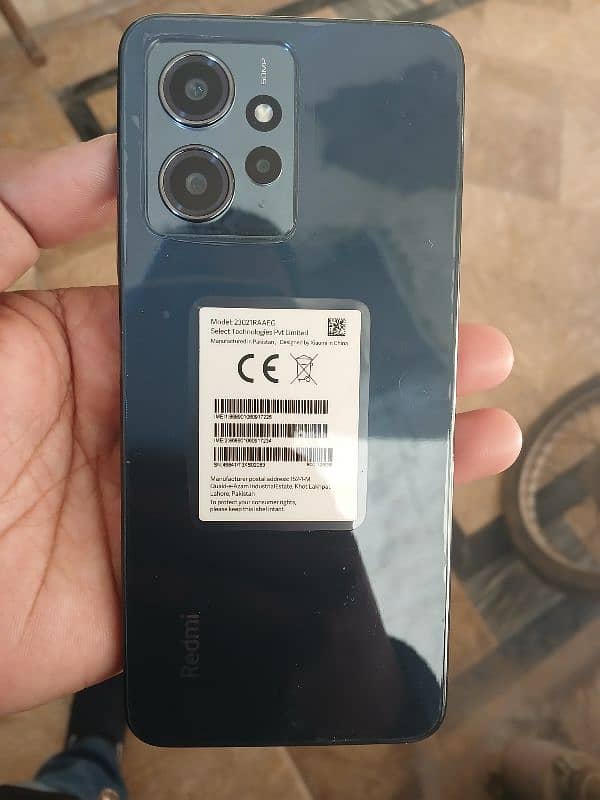 Redmi Note 12 10.10 condition 8gb 128gb 1