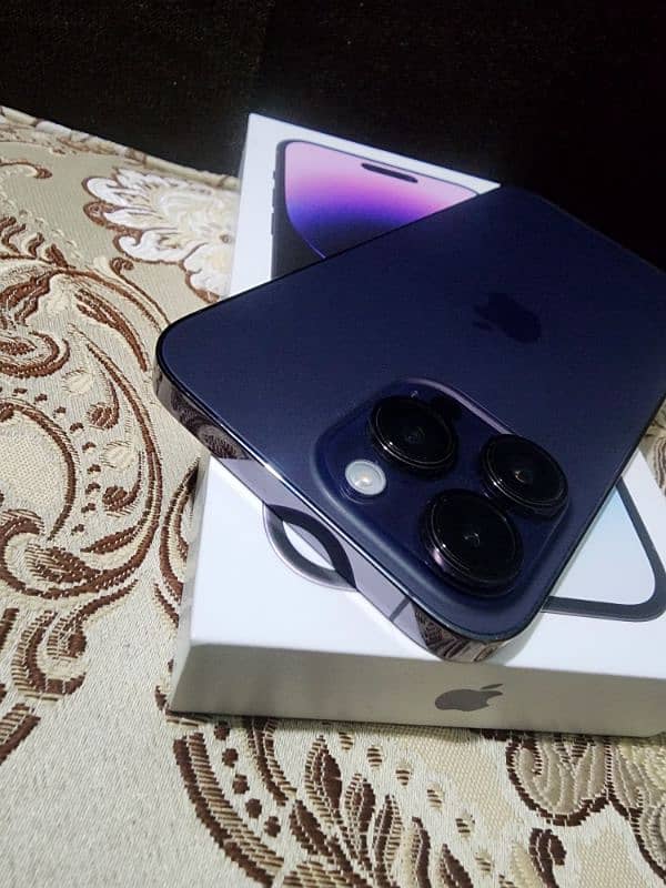 apple iPhone 14 pro max official pta approved with full box 0