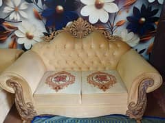 Royal golden sofa set