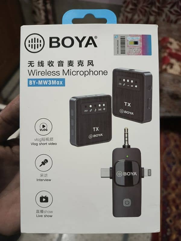 Original Boya Wireless Microphone 0