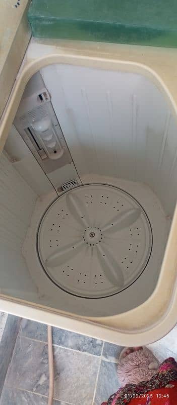 Haier washing machine and dryer twin tub 6