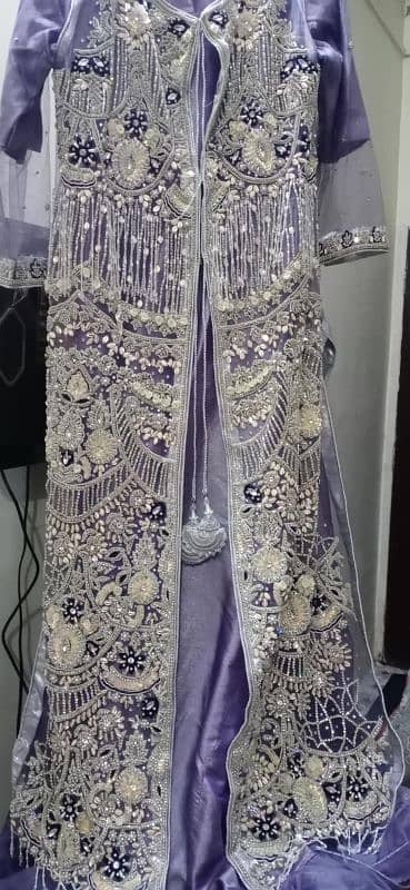 bridal wedding dress for engagement or walima 1